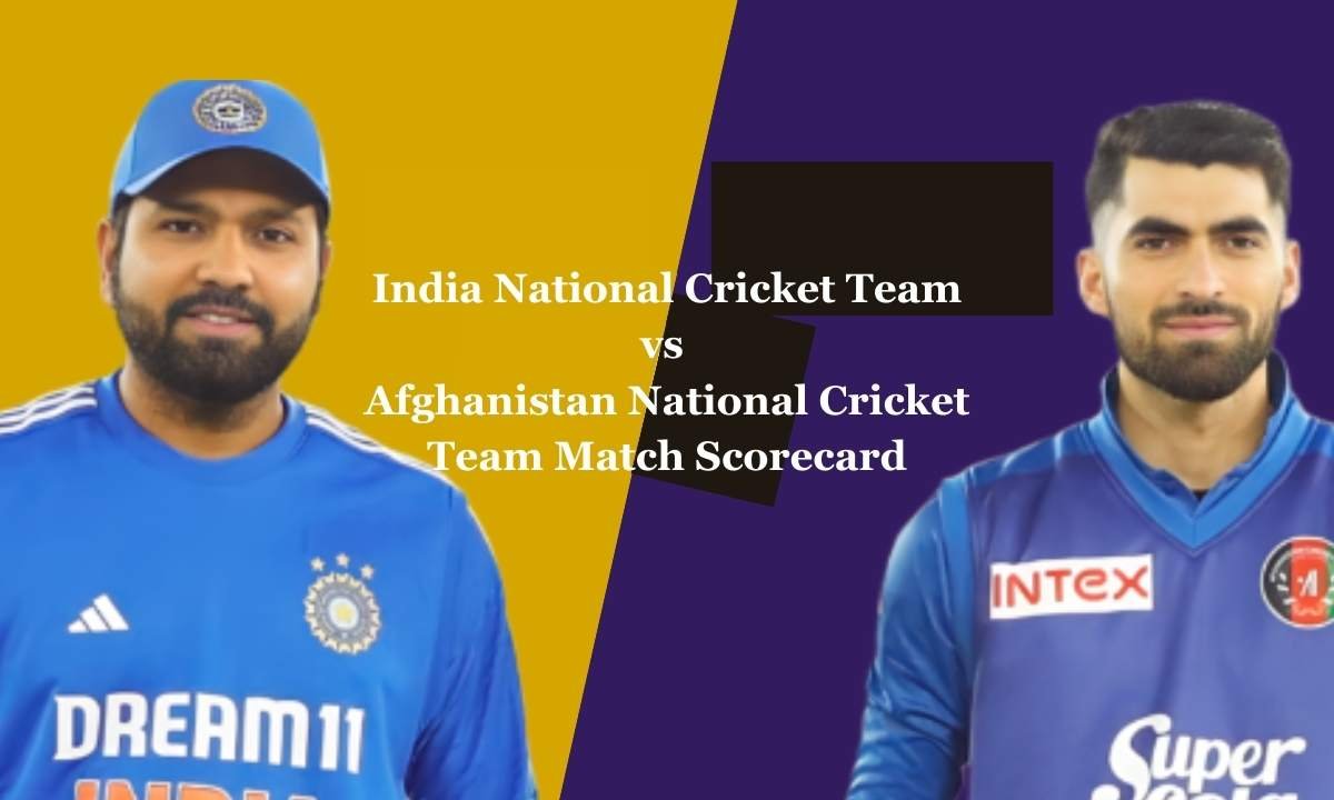 India National Cricket Team vs Afghanistan National Cricket Team Match Scorecard